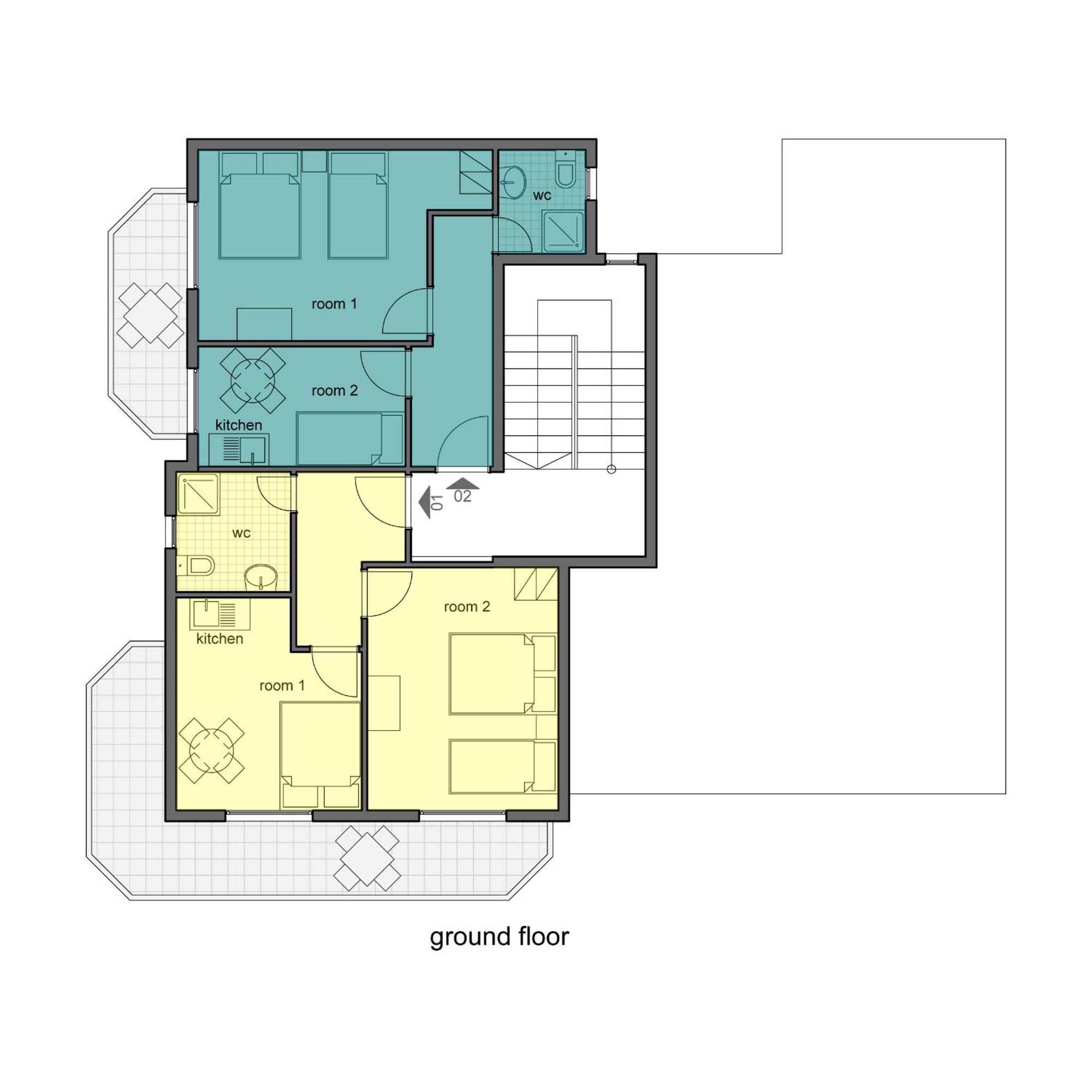 וראסנה Apartments Stavroula Ηospitality מראה חיצוני תמונה